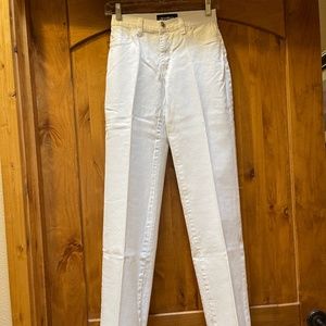 Brazil Roxx White High Rise Wide Leg Jeans Size 2 (38) NWOT
